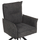 Kolltuk ngrënieje Zorin 64x66x94,5Hcm (HM9846.03), gri/ zezë