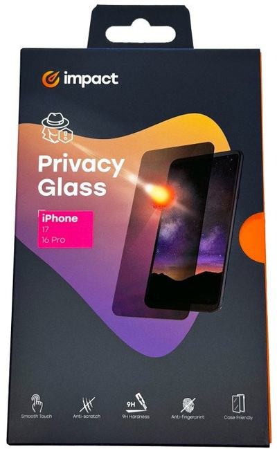 Mbrojtëse ekrani Impact IT-20157, privacy glass, për Apple iPhone 17, transparente