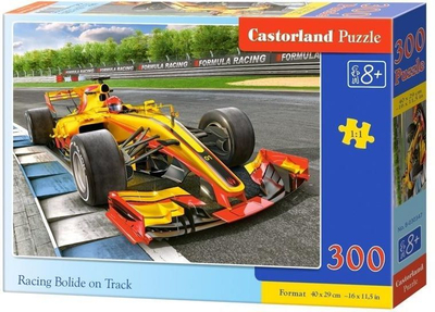 Lodër puzzle Castorland Racing Bolide on Track, 8+, 300 elemente