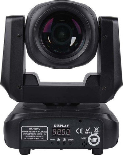 Projektor skenik Light4Me Focus Beam 100, LED 100W, moving head, i bardhë