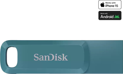 USB SanDisk Ultra Dual Drive Go, 256GB, USB 3.2 Type A edhe Type C, blu