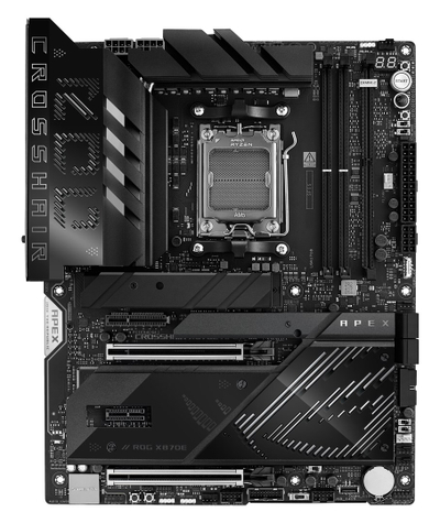 Pllakë amë Asus ROG Crosshair X870E Apex, Socket AM5, DDR5, ATX, e zezë