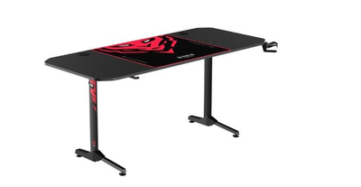 Tavolinë gaming Diablo Chairs X Mate 1600, 160 x 75 cm, strukturë metalike, e zezë