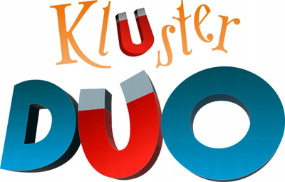 Lojë me magnete Magnet France Kluster Duo Cards, 2 lojtarë, moshat 7+, shumëngjyrëshe