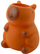 Mbajtës stilolapsash dekorativ Capybara, plastikë, 10 x 7 cm, kafe