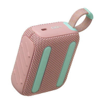 Bluetooth звучник JBL Go 4, пренослив, IP67, розов