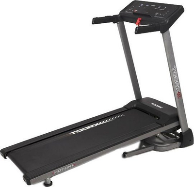Tapet vrapimi Toorx MOTION-PLUS, 14 km/orë, pjerrësi 12%, i zi gri
