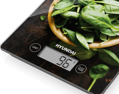Peshore kuzhine Hyundai KVE893C, 5kg, ekran LCD, xham transparente