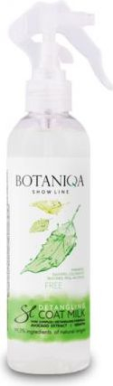 Qumësht zbutes për lesh kafshësh Botaniqa Show Line Detangling Coat Milk, 250ml, për qen dhe mace