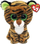 Lodër pelushi TY Beanie Boos TIGGY Tiger, 6\", me sy që shkëlqejnë, shumëngjyrëshe