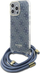 Kapak telefoni Guess GUHCP16LHC4SEB për iPhone 16 Pro 6.3", hardcase, me litar crossbody, blu