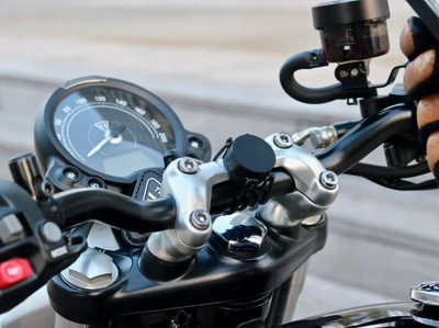 Rrip silikoni Shapeheart Bike AMZ për biçikletë, motor e trotinet, i zi
