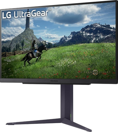 Monitor lojrash LG UltraGear 27GS85QX-B, 27\", QHD 2560x1440, 200Hz, i zi