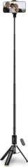 Selfie stick tripod Tech-Protect L08S, Bluetooth, 141cm, i zi