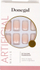 Thonj artificial Donegal Self-Adhesive Tips, 24 copa, French me shkëlqim, nude