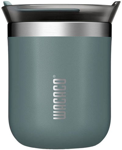 Gotë termike Wacaco Octaroma Classico, 180ml, çelik inox me vakum, blu kadet