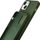 Kuti mbrojtëse 3MK Hardy Case për iPhone 15 Plus 14 Plus, MagSafe, silikoni, jeshile