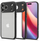 Maskë telefoni Spigen Ultra Hybrid për Apple iPhone 17 Pro Max, transparente me kornizë të zezë