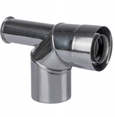 Bërryl ventilimi Spiroflex Turbo Elbow, metalik, rezistent ndaj temperaturës, argjent