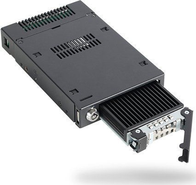 Kuti SSD Icy Dock ToughArmor MB601M2K-1B, M.2 PCIe NVMe në slot 3.5", portë U.2, e zezë