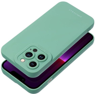 Kapak telefoni Roar Luna për iPhone 17 Pro, TPU, mbështetje karikim pa tel, jeshil