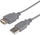 Kabllo zgjatuese USB Cable Lug 11, USB A mashkull në femër, 1 m, gri