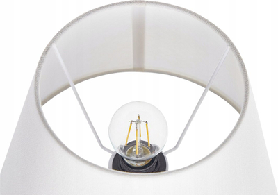 Lampë tavoline Beliani FABILOS, qeramike, 48 cm, gri