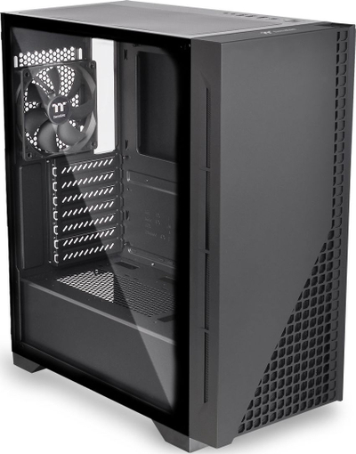 Kase kompjutri Thermaltake H330 TG, xham i temperum, ATX, e zezë