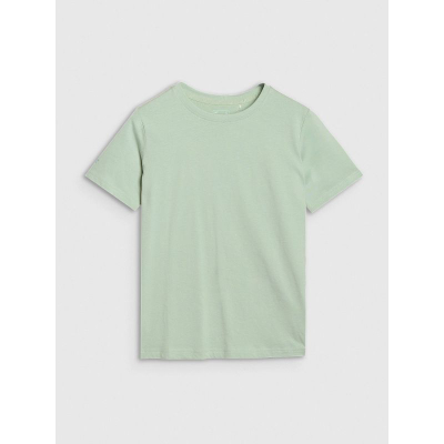 Bluzë 4F 4FWSS25TTSHF223847, oversize, pambuk, jeshile