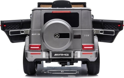 Makina elektrike për kalamaj Mercedes Benz G63 AMG, SUV, me bateri, gri metalike