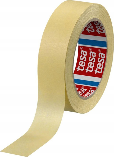 Shirit maskues Tesa 04323 Tesakrepp, 50m, 30mm, bezhë