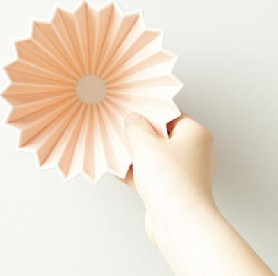 Filtruese kafe Origami Dripper S, porcelan, madhësia S, e bardhë