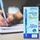 Stilolaps i fshirshëm Schemat Erasable Pen, 0.7mm, bojë blu, set 12 copë
