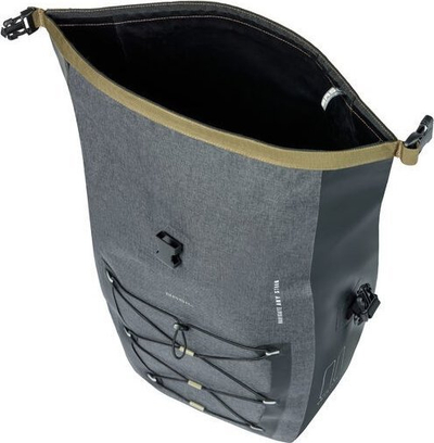Çantë anësore biçiklete Basil Navigator Storm MIK SIDE L, 31L, e zezë