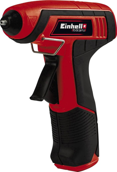 Pistoletë ngjitëse Einhell TC-CG 3.6/1 Li, 3.6V, pa kabllo, e kuqe me të zezë