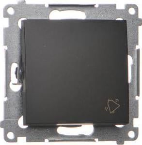Buton zile dere Kontakt-Simon Simon 54 DD1.01/49, 10AX 250V, terminale shpejta, i zi mat
