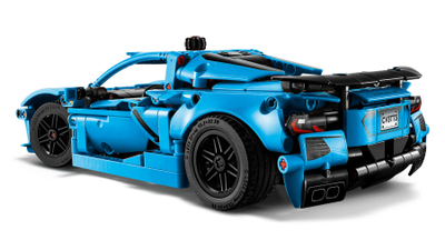 Lodër ndërtimi LEGO Technic Chevrolet Corvette Stingray 42217, 732 pjesë, blu