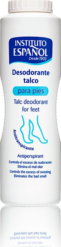 Pudër talk për këmbë Instituto Español Talc Deodorant, 185 g