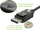 Kabllo Techly DisplayPort 2.1, 4K, 3m, e zezë