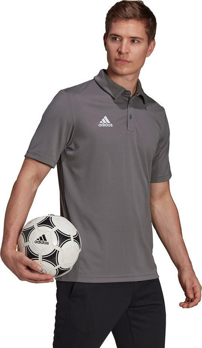 Bluzë polo Adidas Entrada 22 H57486 për burra, gri