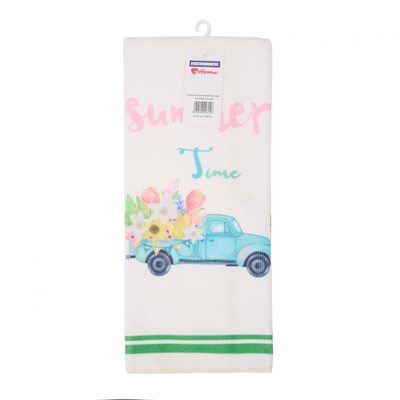 Rrobë kuzhine mikrofibër HEINNER Summer Car, 40x70 cm, shumëngjyrëshe