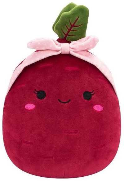 Lodër pellushi Squishmallows Claudia Red Beet, 20cm, e kuqe