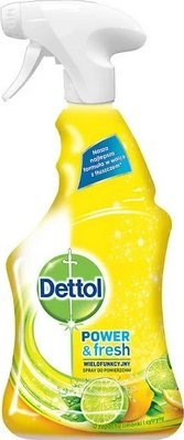 Spraj dezinfektus Dettol Antibacterial për sipërfaqe Citrus, 500 ml, me erë agrumesh
