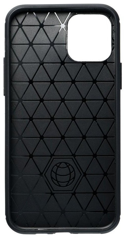 Mbulesë telefoni Motorola Moto G Power 2025, dizajn karbon, e zezë