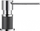 Dispenser lavamani Blanco LATO, 300ml, Silgranit-Look, anthracite me krom