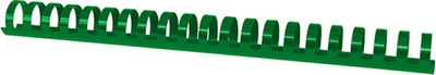Spirale lidhëse OFFICE PRODUCTS, A4, 25mm 240 fletë, 50 copë, jeshile