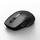 Mouse wireless C TECH WLM 13, dy mënyra lidhje BT 5.0 edhe 2.4GHz, 1600 DPI, i zi