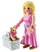 Set ndërtimi Playmobil Lady with Chihuahua and Basket, figurina, shumëngjyrëshe