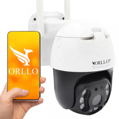 Камера за безбедност Orllo Goodcam Z12, IP Wi‑Fi, 3MP, IP65, бела