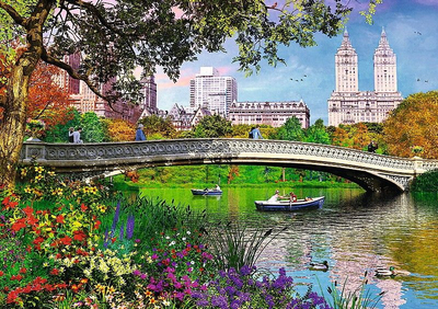 Puzzle Trefl Central Park New York, 1000 делови, 68 x 48 cm, повеќебојно